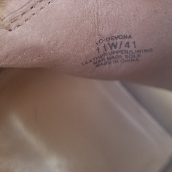 Vince Camuto Devona Leather Slingback Shoes sz 11W - Picture 8 of 8